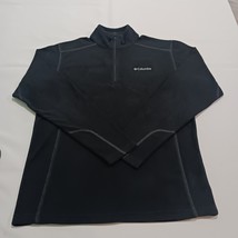 Columbia AM6558 Men Black Klamath Range II Half Zip Fleece Pullover Sweatshirt S image 13