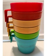 VTG Nu-Maid Rite Butter Margarine Cup Container Plastic Handle set of 6 - $59.39