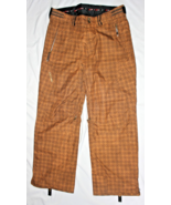 Descente DNA Y2K Snowboard Pants Men’s 38 Retro 2000s Ski Gear Geometric... - $59.87
