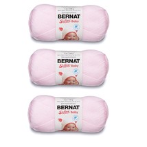 Bernat 166030-2001 Softee Baby Yarn - Solids - Pink - £28.93 GBP