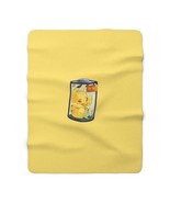 Sleepy Pikachu Sherpa Fleece Blanket - £47.12 GBP+