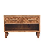 Arno Shoe Storage Unit in Golden Teak - $9,428.90 MXN
