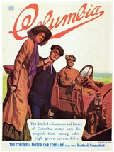 3780 Columbia Vintage Car Ad Poster.Room Decorative.Home interior design - £12.81 GBP+
