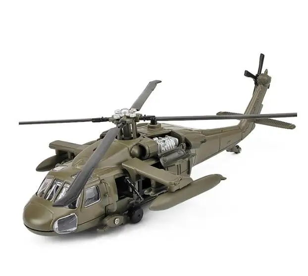 1:64 s UH-60 Utility Alloy Helicopter Diecast Model Toy Flying Airplane Simulati - £119.02 GBP