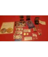 NEW Lot of 13 Life Times Barack Obama 24K Gold 5 Coins Set 3 Pendants Ea... - $60.00