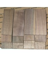 12 Knife/Pistol/Revolver Scales 2  x 5 x 1/2 Black Walnut - £11.09 GBP