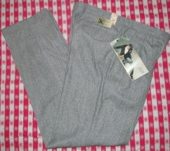 Vintage 90s Bugle Boy Vincente Nesi Mens Dress Pants NWT 36L (Actual 34x34) Gray - £15.31 GBP