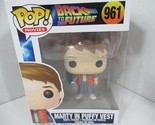 Funko Pop Back to the Future Marty in puffy vest 961 - $14.84