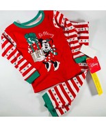 Girls Toddler Minnie Mouse Christmas Pajama Set - 12m or 2T - Disney - £11.84 GBP