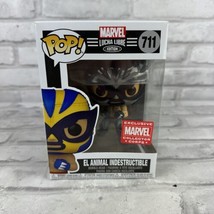 FUNKO Pop Marvel Luchadores Ed El Animal Indestructible Wolverine #711 V... - £7.50 GBP