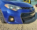 2014 15 16 Toyota Corolla OEM Front Bumper 8W7 Blue Crush Complete With ... - £348.35 GBP