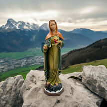 12 inch Flame of Love Statue hand made in Colombia #F001 - $2,659.89 MXN