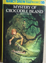 NANCY DREW Mystery of Crocodile Island (1978) G&amp;D glossy hardcover - £11.67 GBP