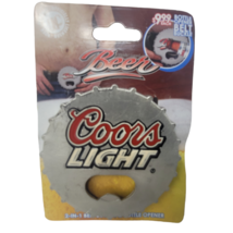 New! Coors Light Beer Bottle Cap Design 2 In 1 Belt Buckle And Bottle Op... - $11.87