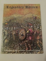 Canadian Wargamers Historical Mini Rules Legendary Battles Tabletop Wargame  NEW - £16.87 GBP