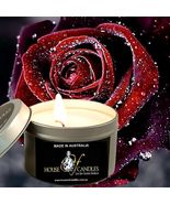 Rose Musk Eco Soy Wax Scented Tin Candles, Vegan Friendly, Hand Poured - £11.79 GBP+