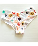 Victoria’s Secret PINK Cheeky PANTY Medium Smiley Face Dog Logo Medium - $10.74 CAD