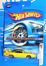 Hot Wheels 2006 New Models #1 &#39;70 Plymouth Superbird Yellow w/ 10SPs - $7.43