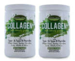 Lot of 2 Essential Greens Collagen with Beauty Greens Natural Flavor 10.... - $49.99
