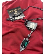 Alchemy Gothic P607  Sucre Vert Absinthe Spoon Pendant Necklace IN HAND - $1,198.31 MXN