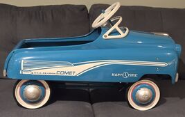 Restored Vintage Murray Happi-Time Comet Pedal Car Blue 1950s Metal Stee... - $989.99