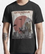 Otterzilla - Giant Otter Monster Essential T-Shirt - £16.22 GBP