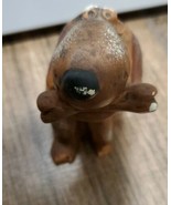 Vintage Ceramic Dog With Bone In Mouth - £2.81 GBP