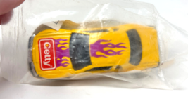 1990 Hot Wheels Getty Gasoline Exclusive Thunderburner Yellow w/ Flames Baggie - £7.14 GBP