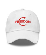 Red Freedom Republican Cap: Patriotic Arrow Design, USA Conservative Hat  - $30.00