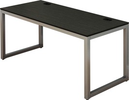 Shw Home Office 55-Inch Large Computer Desk, Espresso - £125.09 GBP