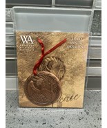 Wendell August 2020 Annual Ornament &quot;The Angel of Peace&quot; Copper in Origi... - $366.28 MXN