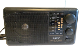 Vintage GPX TV SOUND Model A350 Radio Electric/Battery Powered  Tested Works - £11.18 GBP