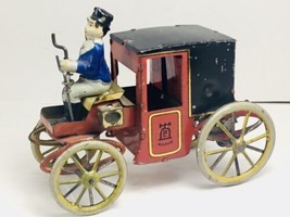 1890&#39;s~LEHMANN~EPL420~MOTOR Car~Wind Up Litho Tinplate Horseless Carraige~Scarce - £377.17 GBP