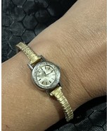 Vintage OMEGA De Ville Cal.661 Gold/Silver Tone Dial Auto Womens Watch J... - $439.04 CAD
