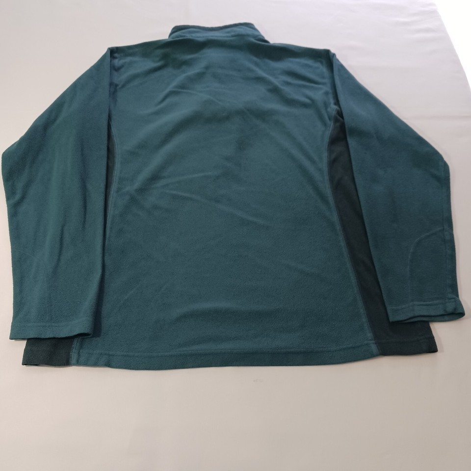 Columbia XM6279 KL ST. LOUIS Men's Green Pine Ridge Fleece 1/4 Zip Sweatshirt M Item image 2