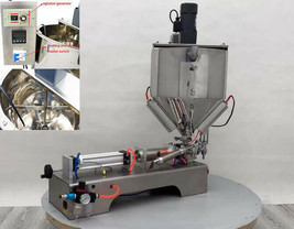 30-300ml Paste Liquid Heating Mixing Filling Machine w/vertical Stirring... - $1,311.75
