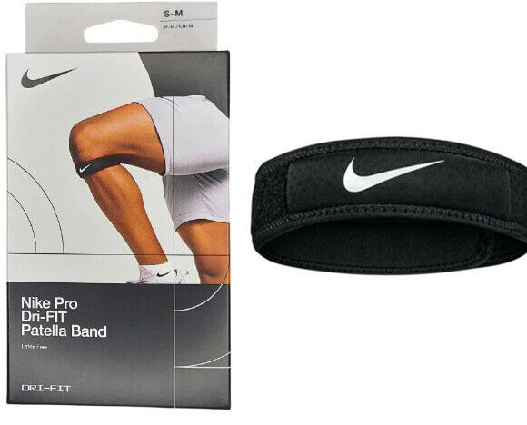 NIke Pro Patella Band 3.0 Outdoor Sports Knee Band Proection Black DA6935-010 - $33.21