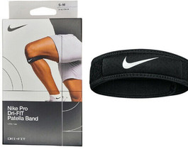 NIke Pro Patella Band 3.0 Outdoor Sports Knee Band Proection Black DA6935-010 - £26.11 GBP