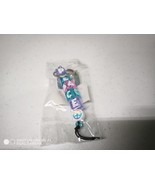 Beaded Keychain PEACE 4 Inch - $2.05 CAD
