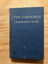 The Gardener by Rabindranath Tagore - Vintage 1917 Hardcover blue cloth - $271.95 MXN