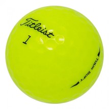 59 Near Mint Yellow Titleist Tour Soft Golf Balls - Free Shipping - Aaaa - £66.01 GBP