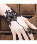 Gothic Style Black Lace Bracelets - £7.15 GBP+