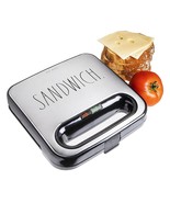 Electric Sandwich Maker, Press For Sandwiches, French Toasts, Omelets, P... - £37.52 GBP