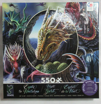 Ceaco 550 Piece Puzzle NIGHT SPIRIT Lisa Parker DRAGONS magical creatures - $28.01
