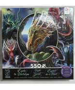 Ceaco 550 Piece Puzzle NIGHT SPIRIT Lisa Parker DRAGONS magical creatures - £21.98 GBP