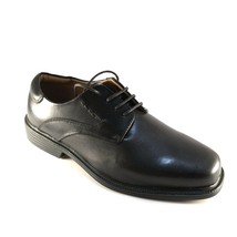 La Milano A1719 Black Leather Comfort Lace Up Extra Wide (EEE) Men&#39;s Dress Shoe - £51.14 GBP