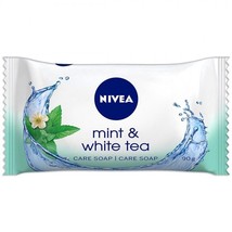 Nivea Bar Soap: Mint & White TEA- 90 G Free Shipping - $6.92