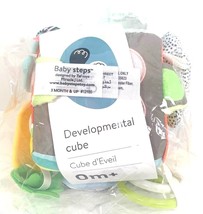Baby Steps Developmental Cube Toy Mirror Rattle Links Toys 0+ Months - £7.69 GBP