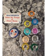 great lot of vintage Union pinbacks AFL-CIO - $34.90 CAD