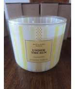 BBW Under The Sun BANANA 3-Wick Candle 25-45 burn hours Bath &amp; Body Works - $539.15 MXN